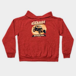 Warboys garage Kids Hoodie